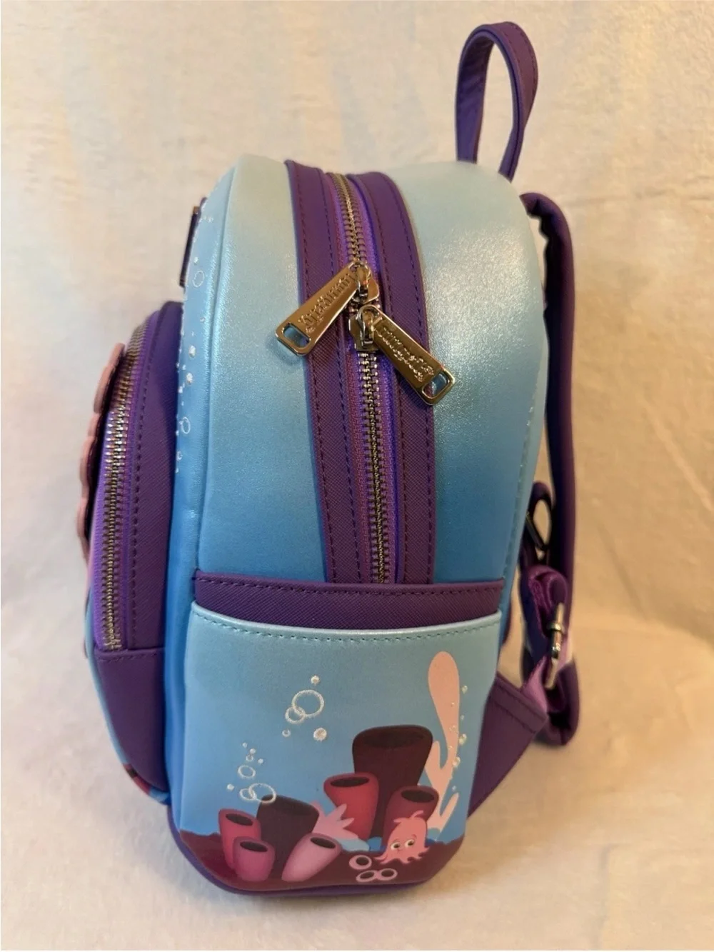 NWT Limited Edition Disney Pixar Finding Nemo Anemone Loungefly Backpack